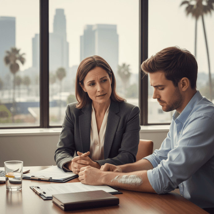 Burn injury law firm for California victims