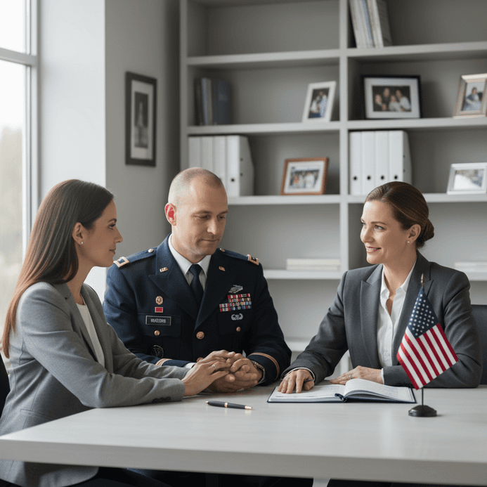 Military divorce lawyer for Kansas families