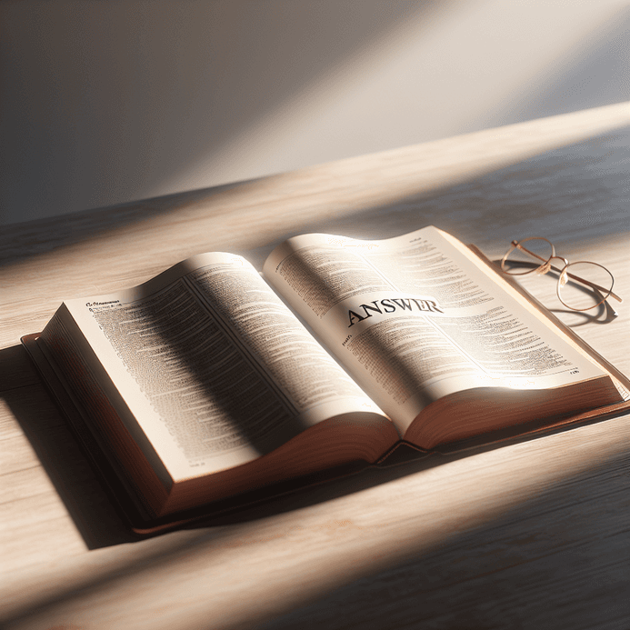 Answer |  Meanings, Synonyms, and Uses Explained