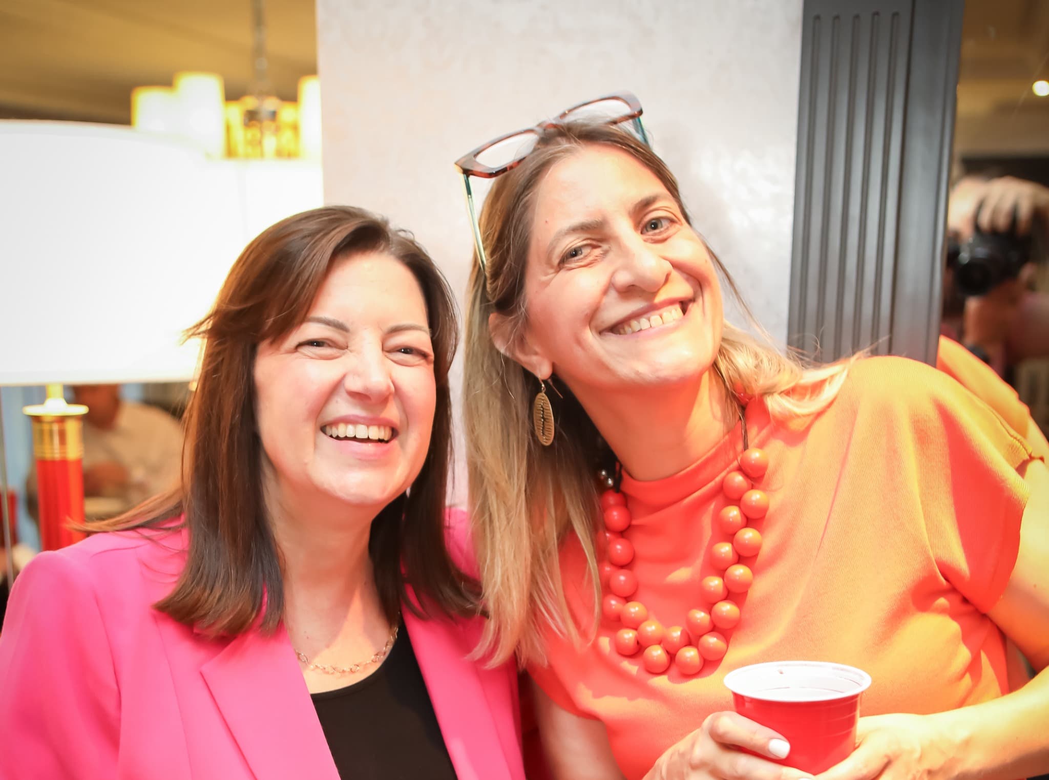 Legal professionals connecting at a Legal Experts AI gathering
